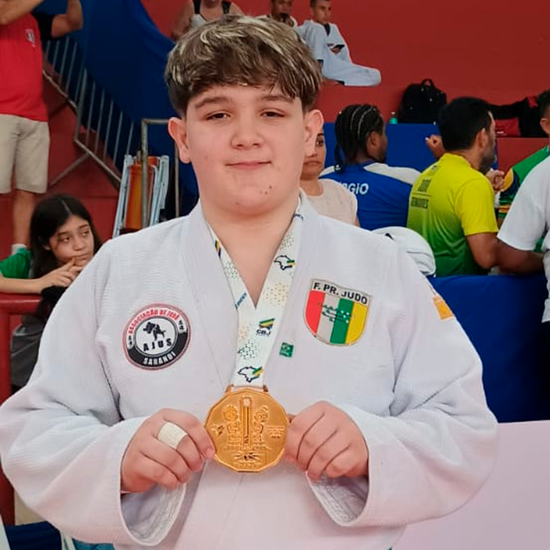 Atleta de Sarandi conquista título no Campeonato Brasileiro Sub-13 e garante vaga para o Pan-Americano